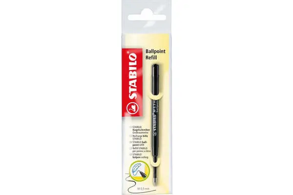 STABILO Kugelschreiber-Ersatzmine, schwarz (EAN: 4006381427746)