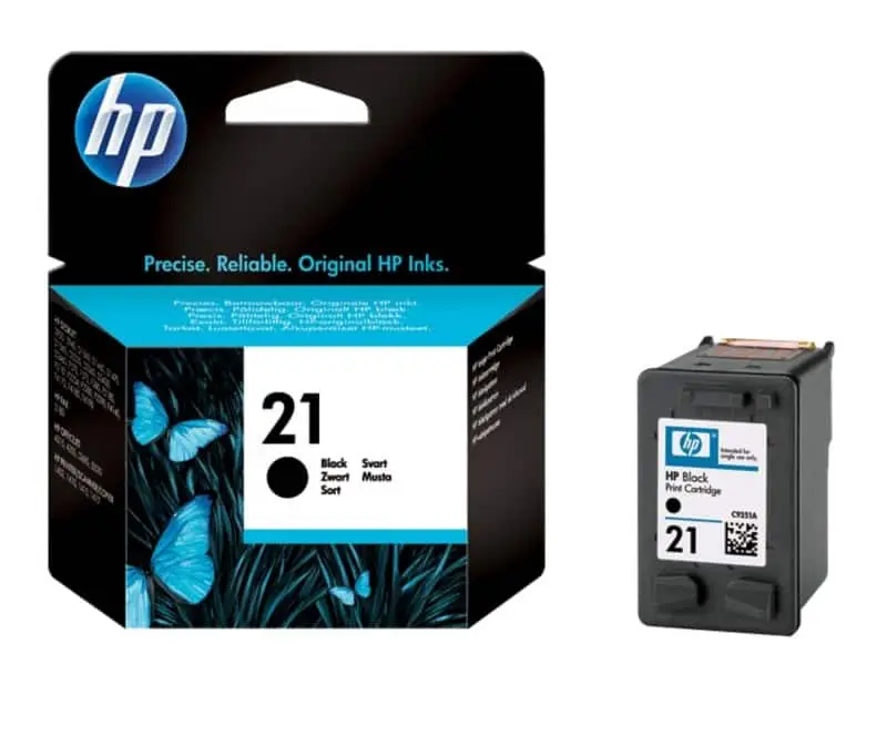 hp Tinte hp 21 für hp DeskJet 3920, schwarz (EAN: 0829160941325)