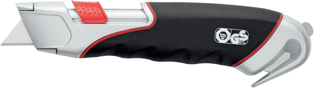WEDO Super Safety-Cutter, Klinge: 19 mm, schwarz/rot (EAN: 4003801859316)