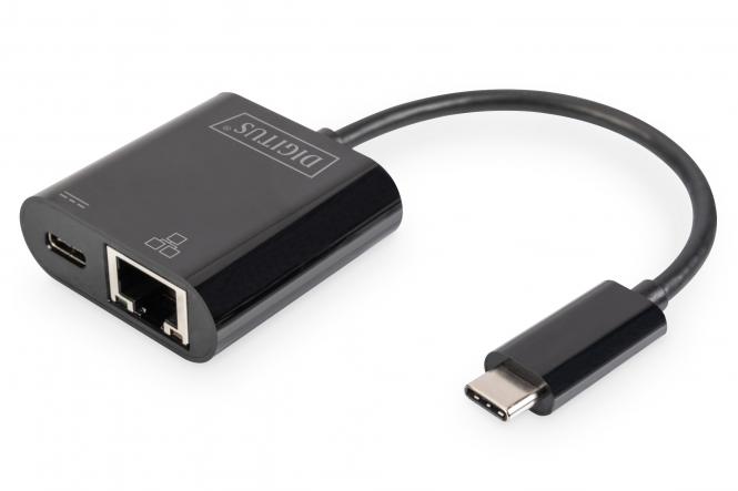 DIGITUS USB Type-C Gigabit Ethernet Adapter (EAN: 4016032458043)