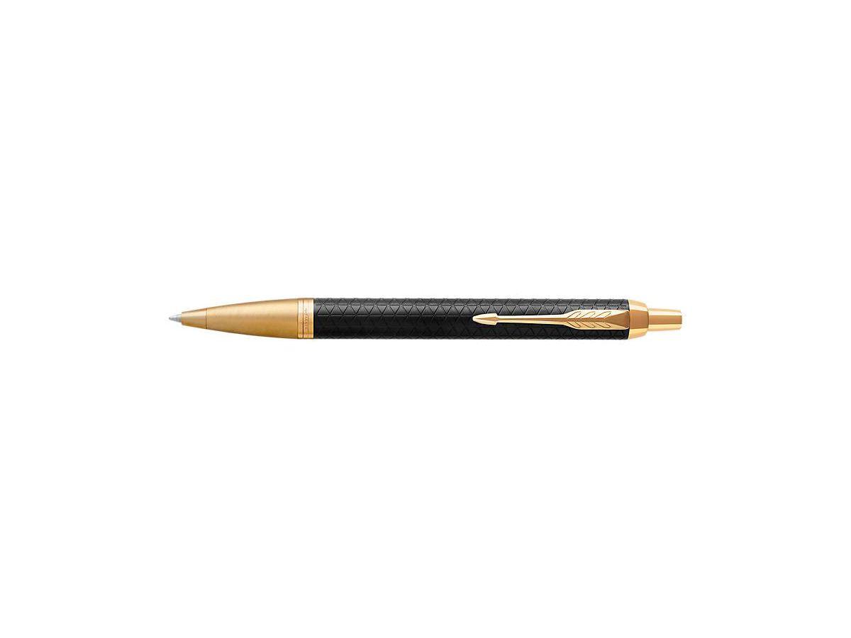 PARKER Druckkugelschreiber IM PREMIUM Black Gold G.C. (EAN: 3501179316673)