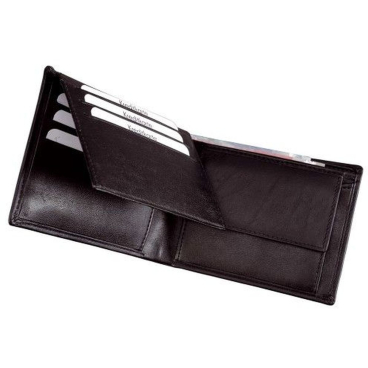 Alassio Geldbörse Klassisch, Leder, schwarz (EAN: 4021068421022)