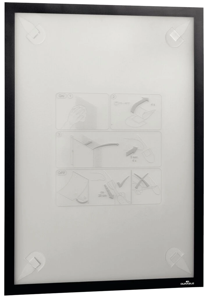 DURABLE Magnetrahmen "DURAFRAME WALLPAPER", A3, schwarz (EAN: 4005546990750)