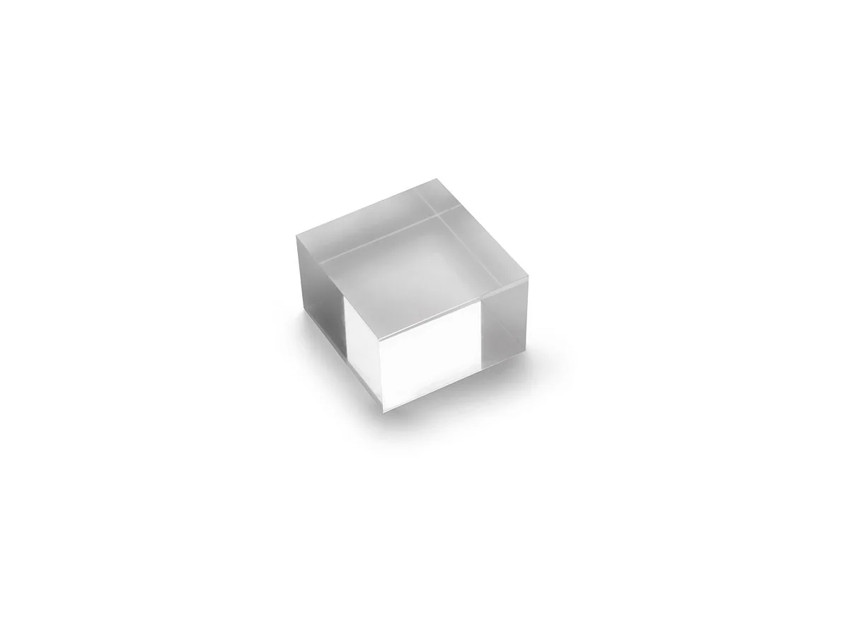 deflecto Acryl-Block, transparent, 75 x 75 x 50 mm (EAN: 5055425953771)