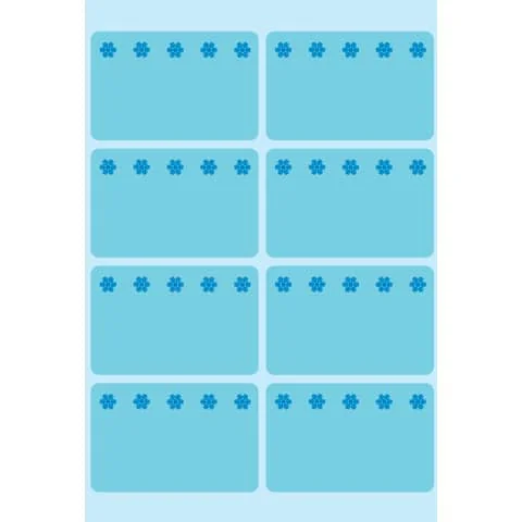 HERMA Tiefkühletiketten, 26 x 40 mm, blau, selbstklebend (EAN: 4008705037730)