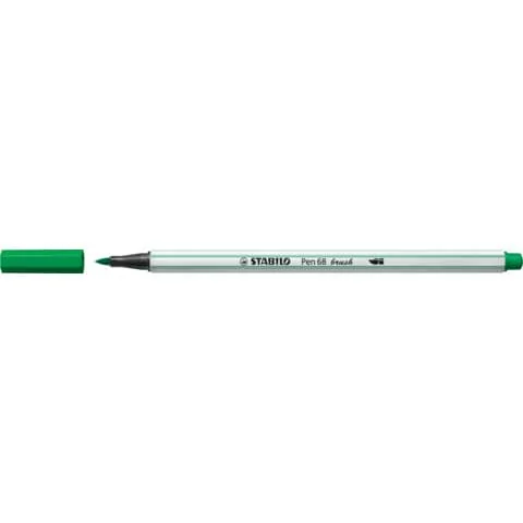 STABILO Pinselstift Pen 68 brush, smaragdgrün (EAN: 4006381545884)