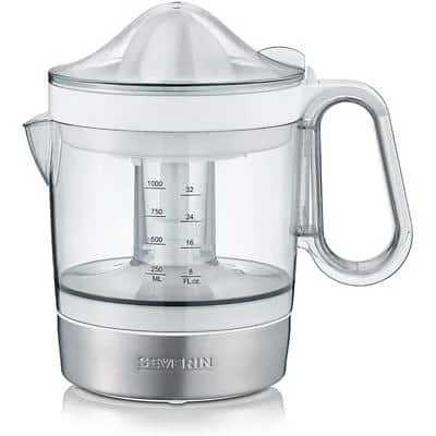 SEVERIN Zitruspresse CP 3535, 40 Watt, 1,0 Liter, weiß (EAN: 4008146030871)