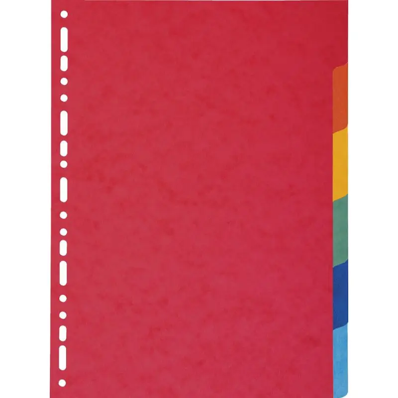 EXACOMPTA Karton-Register, DIN A4 Überbreite, 12-teilig (EAN: 3130630021124)