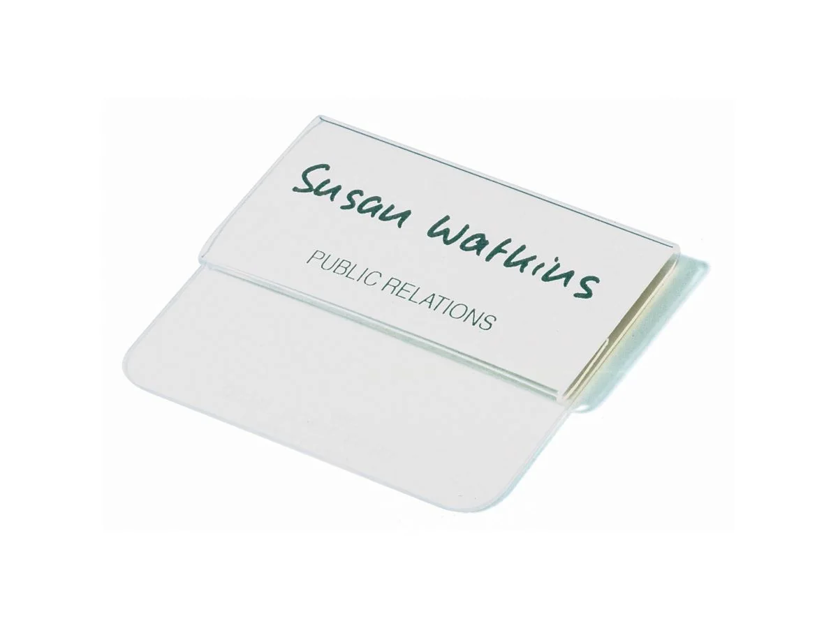 DURABLE Namensschild, mit Einstecklasche, 75 x 40 mm (EAN: 4005546810201)