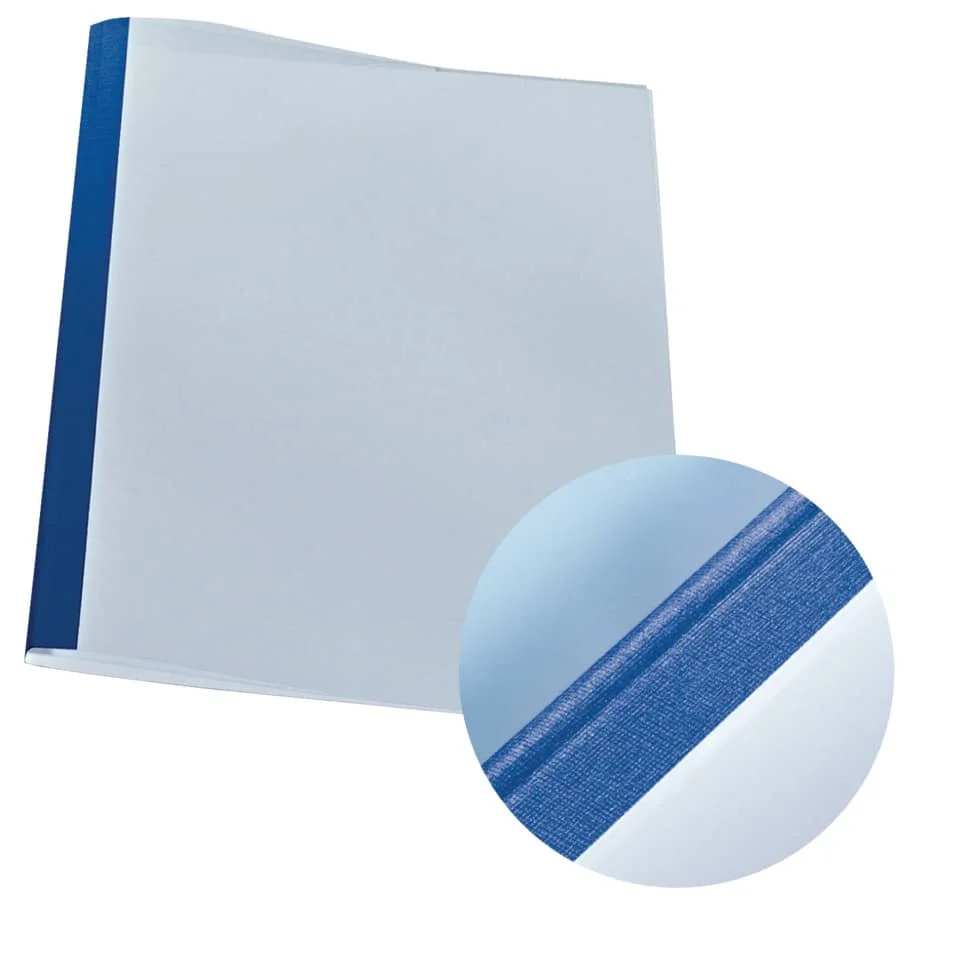 LEITZ Thermobindemappe Leinenoptik, DIN A4, 3 mm, blau (EAN: 5411313771191)
