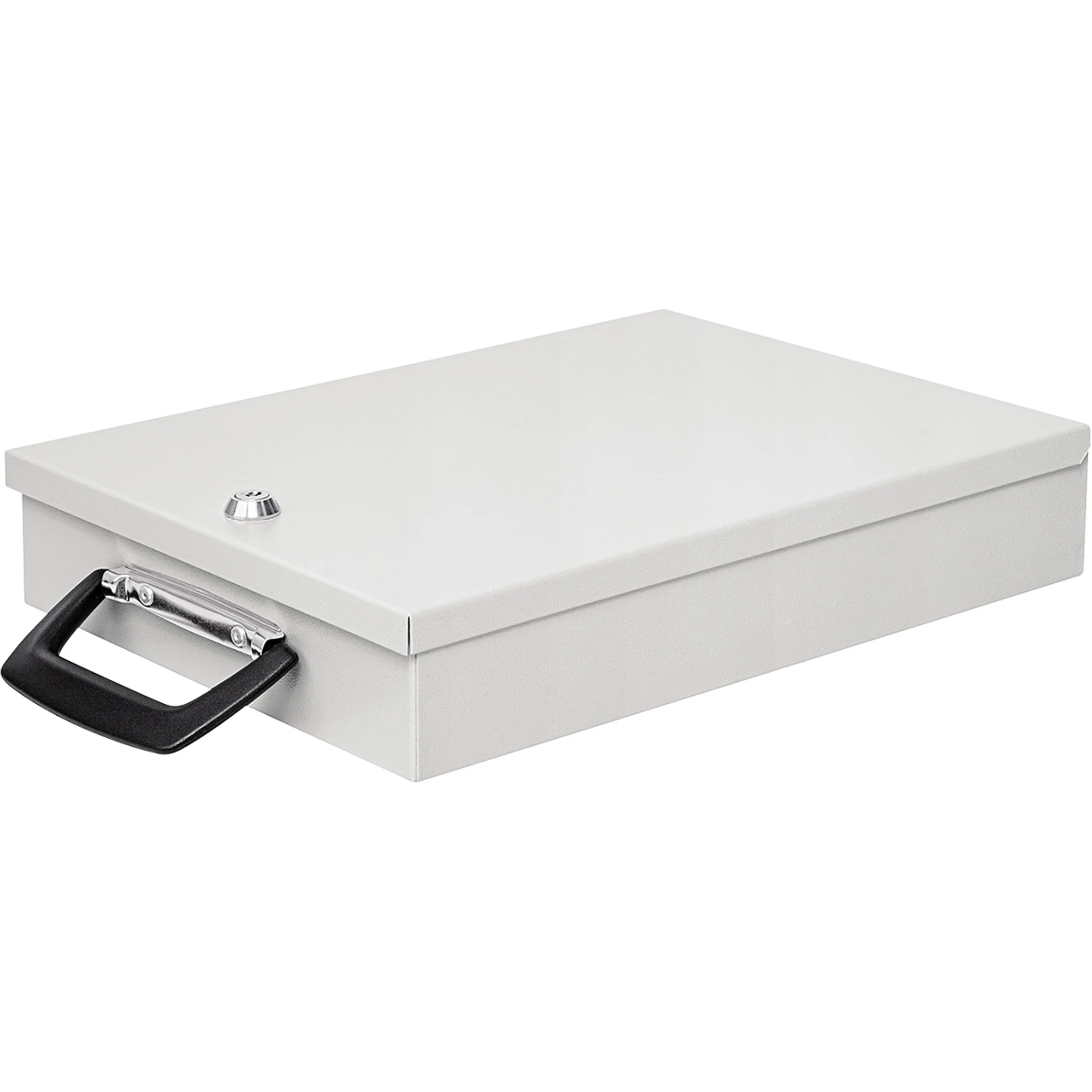WEDO Dokumenten-Kassette, DIN A4, mit Koffergriff, lichtgrau (EAN: 4003801012032)