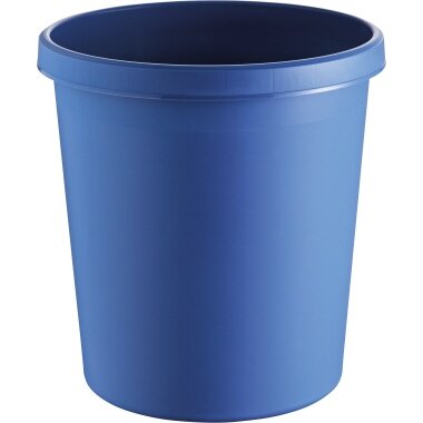 helit Papierkorb "the german", 30 Liter, PE, blau (EAN: 4012086051124)