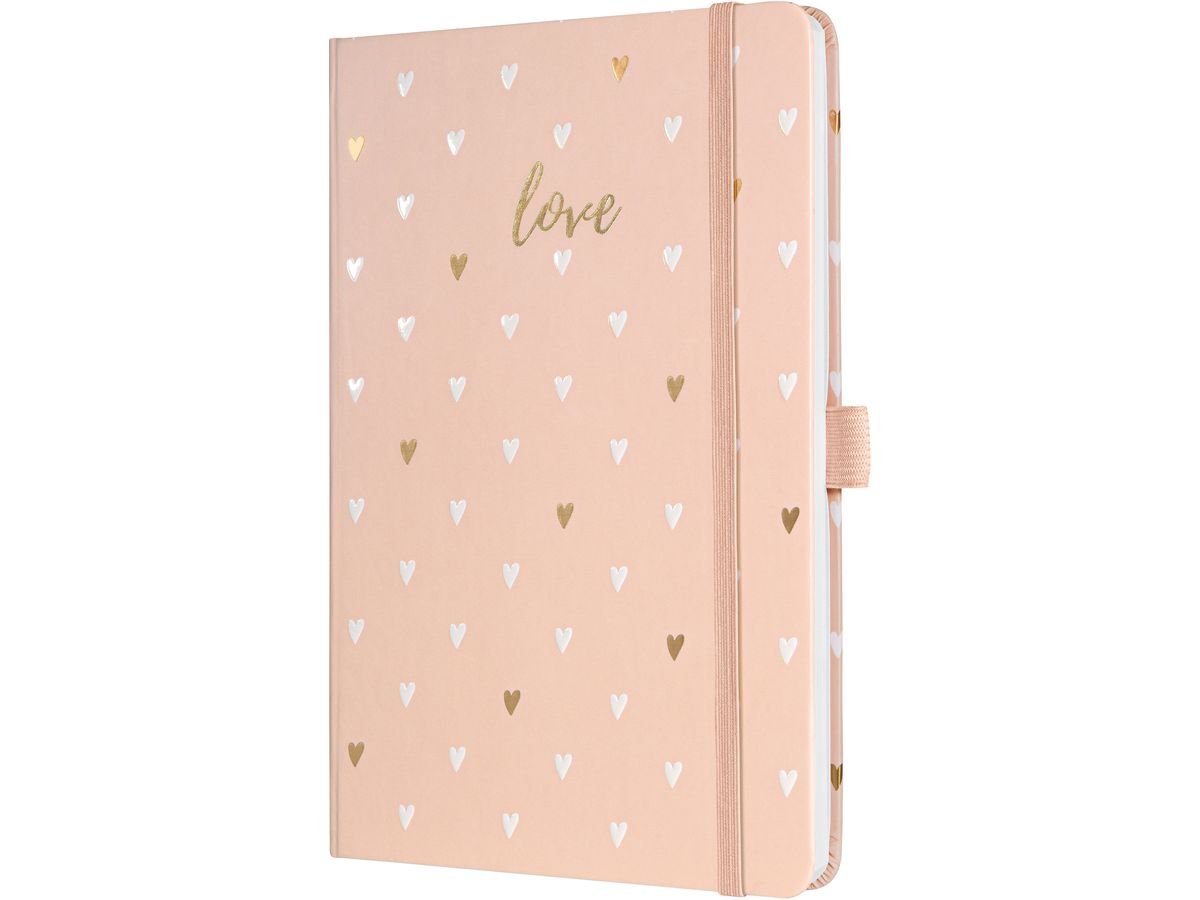 sigel Notizbuch Jolie Beauty "Rose Love", A5 (EAN: 4004360809200)