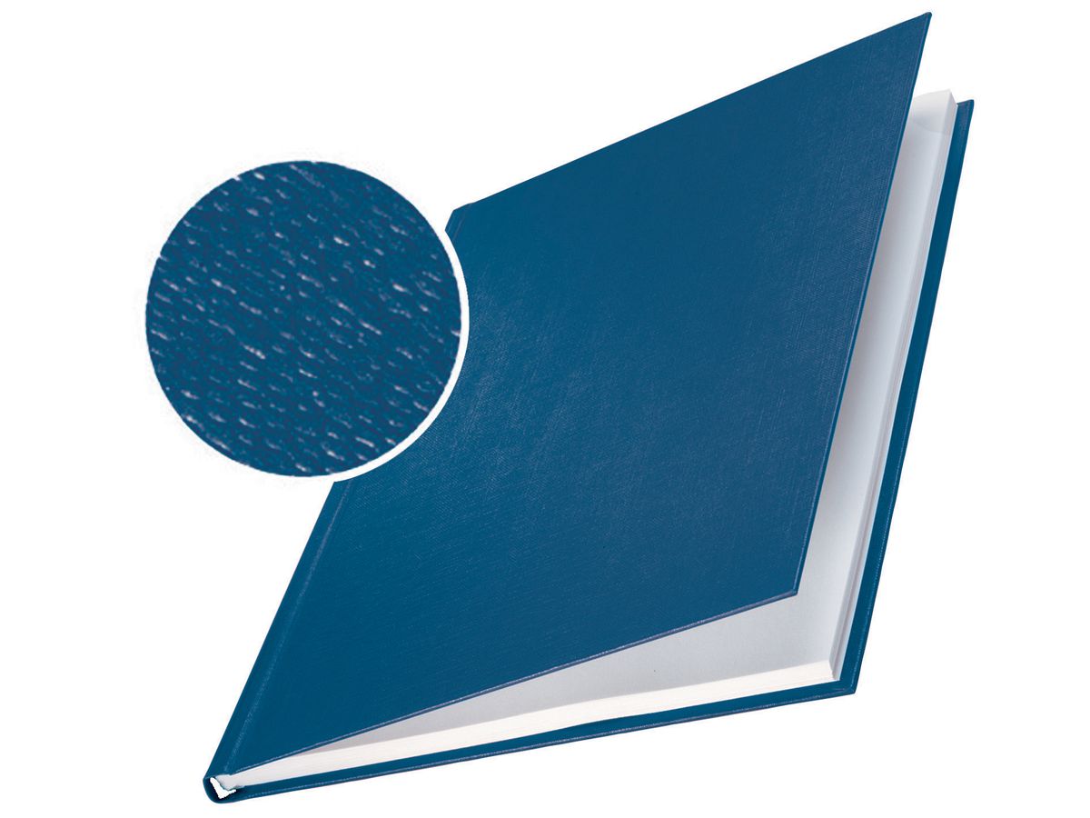 LEITZ Buchbindemappe impressBind, A4, 21 mm, blau, Hard (EAN: 4002432373581)