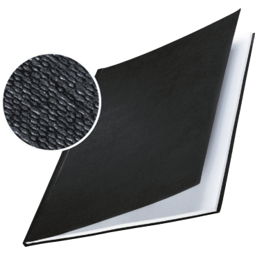 LEITZ Buchbindemappe impressBind, A4, 28 mm, schwarz, Hard (EAN: 4002432373611)