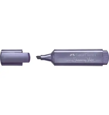 FABER-CASTELL Textmarker TEXTLINER 46 METALLIC, violett (EAN: 4005401546788)
