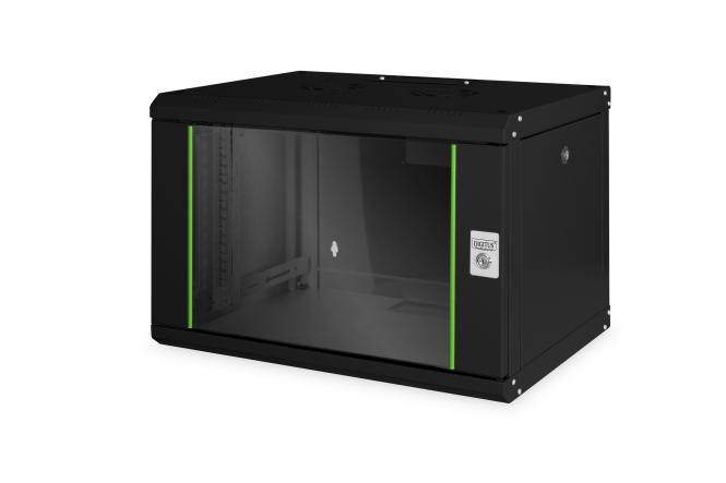 DIGITUS 19" Wandverteiler Unique Line, 7 HE, schwarz (EAN: 4016032257639)