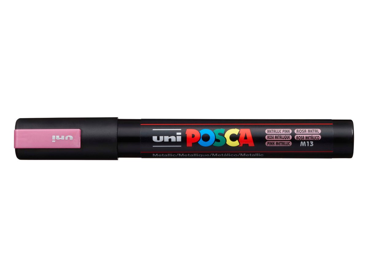 POSCA Pigmentmarker PC-5M, rosa metallic (EAN: 4902778113585)