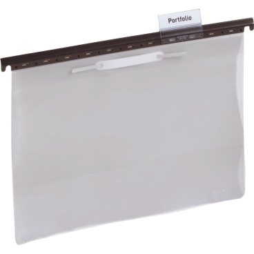 DURABLE Kunststoff-Reiter für Hängemappen, transparent (EAN: 4005546118208)