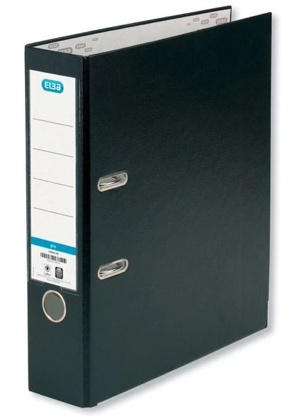 ELBA Ordner smart PP/Papier, Rückenbreite: 80 mm, schwarz (EAN: 4002030138285)