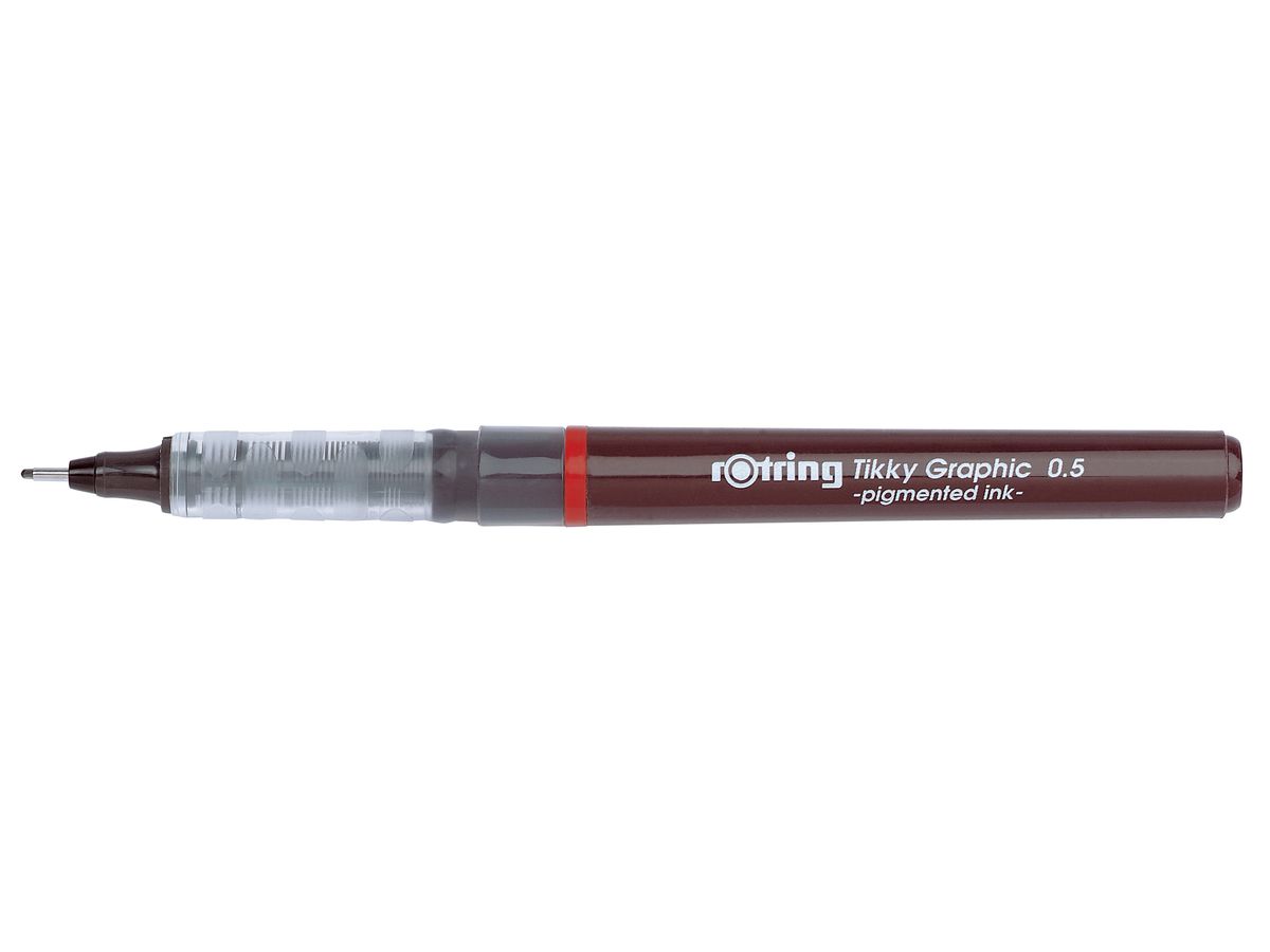 rotring Tikky Graphic Faserschreiber, Strichstärke 0,5 mm (EAN: 3501170814772)
