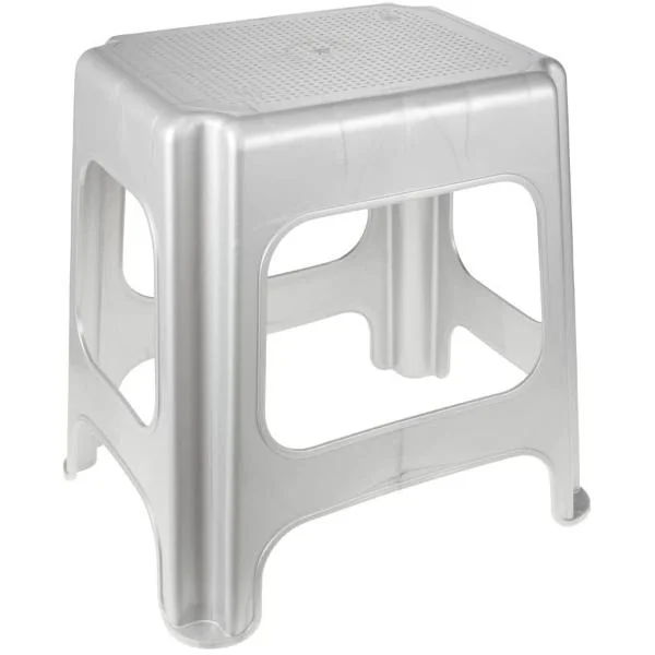 keeeper Maxi-Hocker "max", aus PP, silber (EAN: 4052396013672)