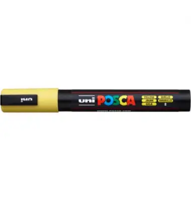 POSCA Pigmentmarker PC-5M, gelb (EAN: 4902778916162)