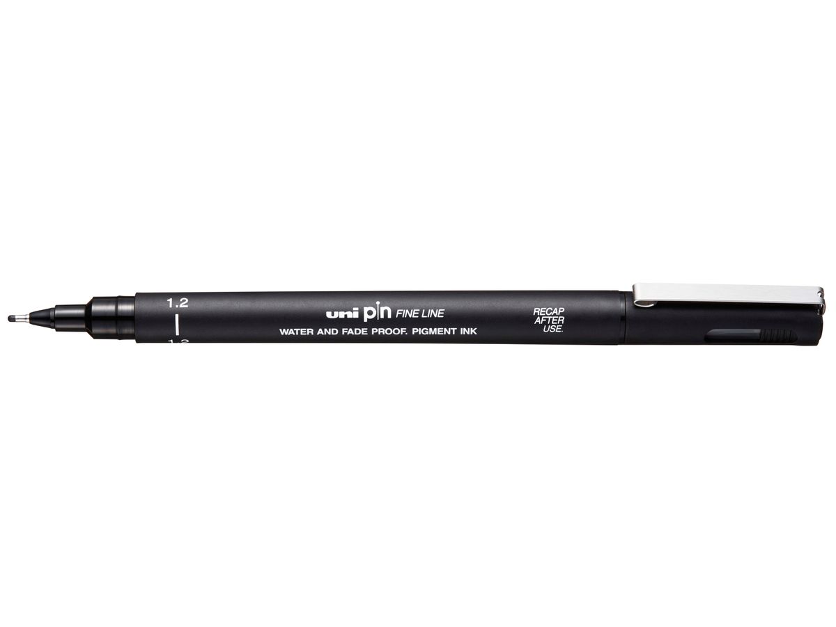 uni-ball Fineliner PIN 12200 N, schwarz (EAN: 4902778254776)