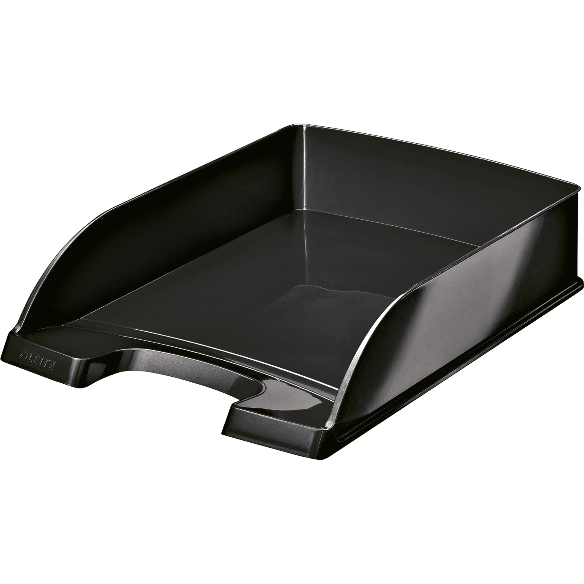 LEITZ Briefablage Plus WOW, A4, Polystyrol, schwarz (EAN: 4002432121700)