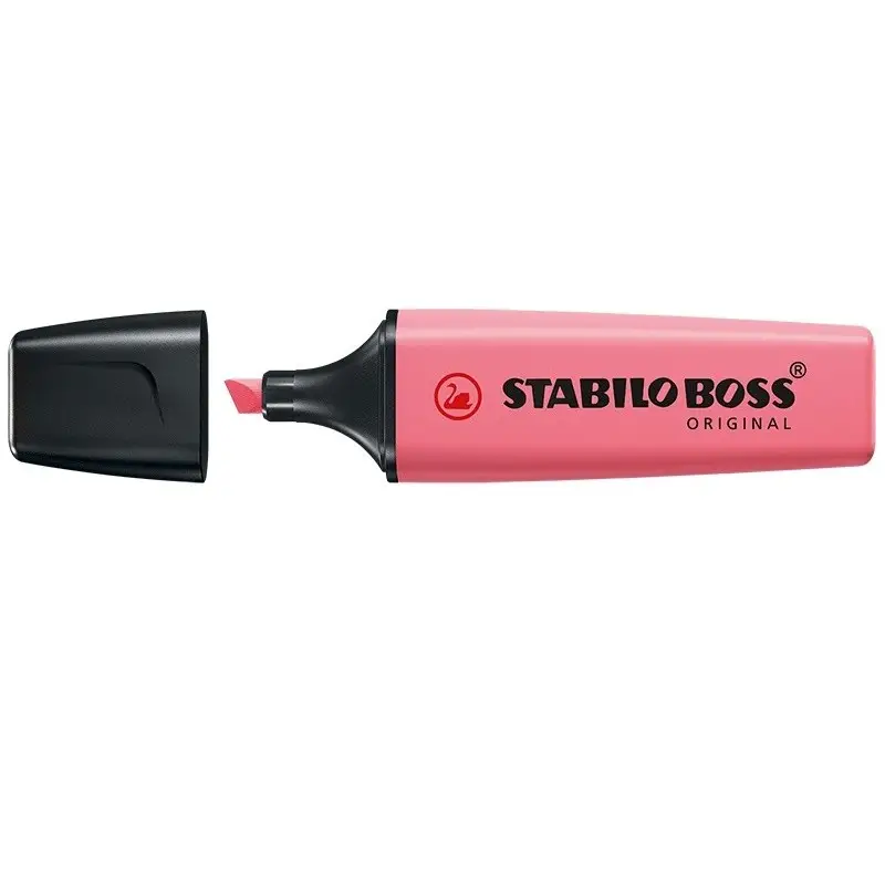 STABILO Textmarker BOSS ORIGINAL Pastel, pastellrosa (EAN: 4006381557955)
