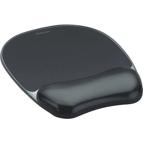 Fellowes Handgelenkauflage Crystals Gel mit Maus Pad,schwarz (EAN: 0043859527175)