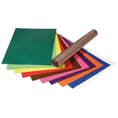 folia Transparentpapier, (B)500 x (H)700 mm, 42 g/qm, farbig (EAN: 4001868825091)