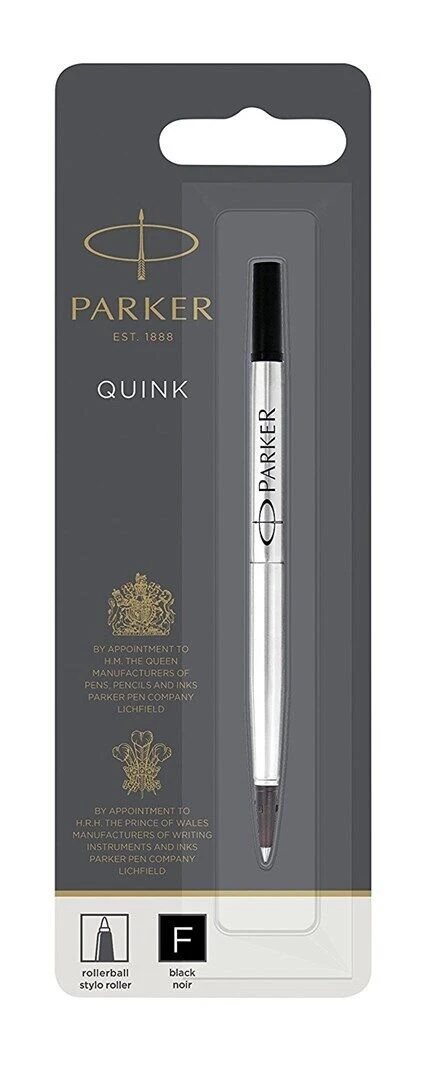 PARKER Rollerballmine QUINK, 0,5 mm, schwarz, im Blister (EAN: 3501179503219)