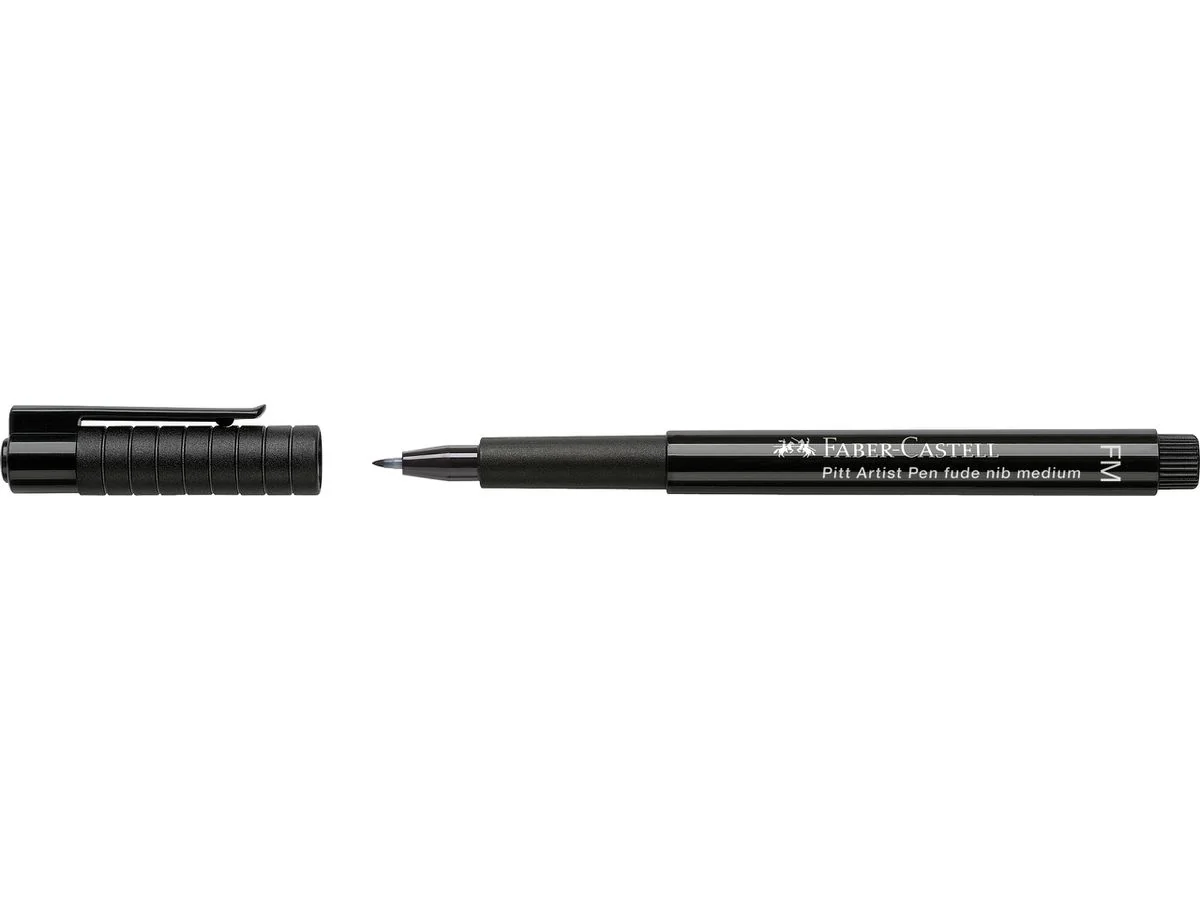 FABER-CASTELL Tuschestift PITT artist pen Fude, schwarz (EAN: 4005401678946)