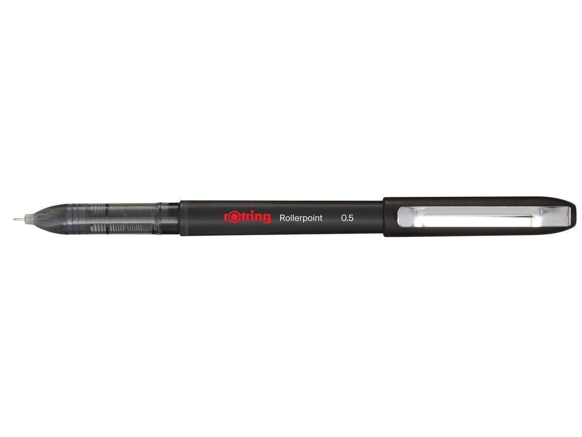 rotring Rollerpoint, Strichstärke: 0,5 mm, schwarz (EAN: 3026981461033)