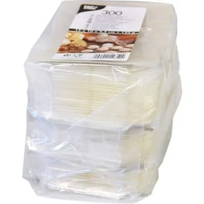 STARPAK Bodenbeutel, Maße: (B)100 x (H)150 mm, transparent (EAN: 4002911123522)