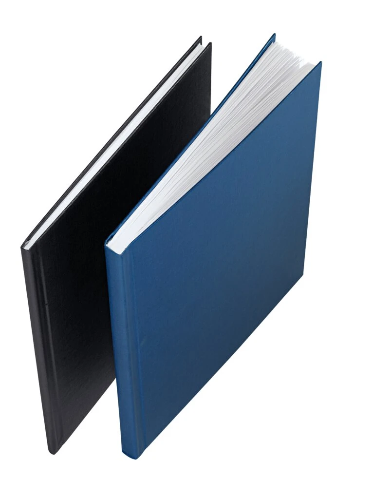 LEITZ Buchbindemappe impressBind, A4, 14 mm, blau, Hard (EAN: 4002432373536)