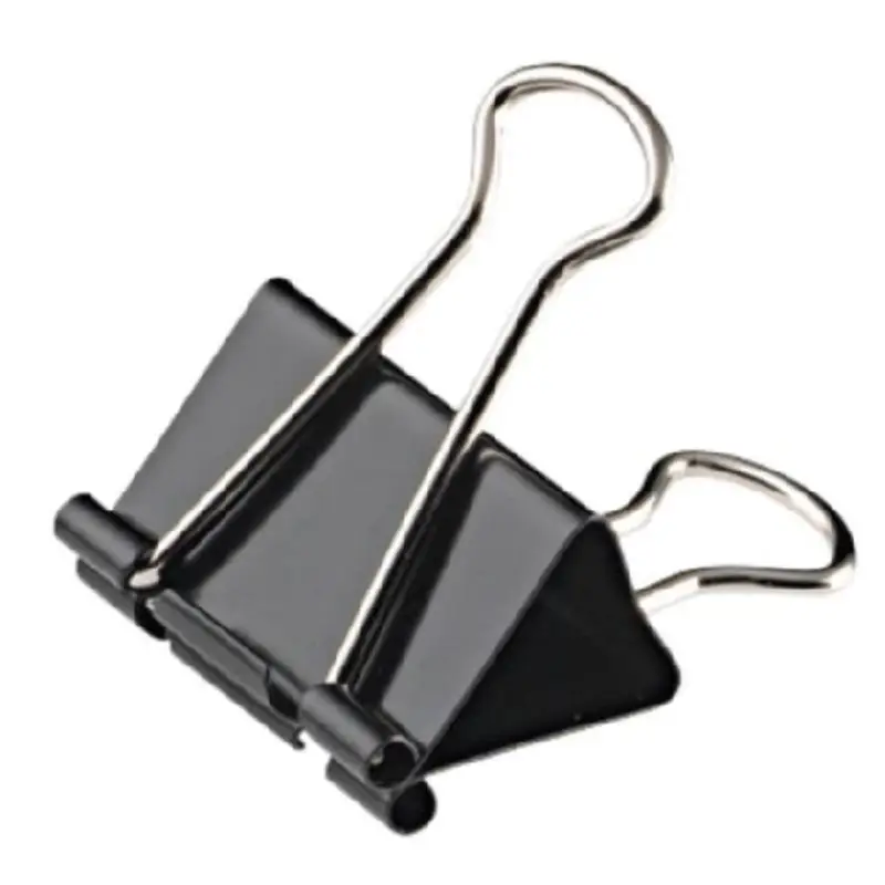 Wonday Foldback-Klammer, (B)32 mm, Klemmweite 10 mm, schwarz (EAN: 3701254705341)