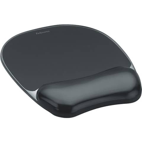 Fellowes Handgelenkauflage Crystals Gel mit Maus Pad,schwarz (EAN: 0043859527175)