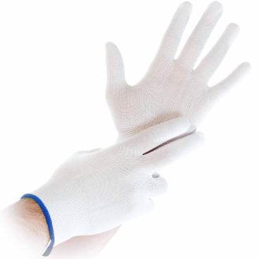 HYGOSTAR Feinstrickhandschuh Ultra Flex, aus Nylon, XL, weiß (EAN: 4015544332636)