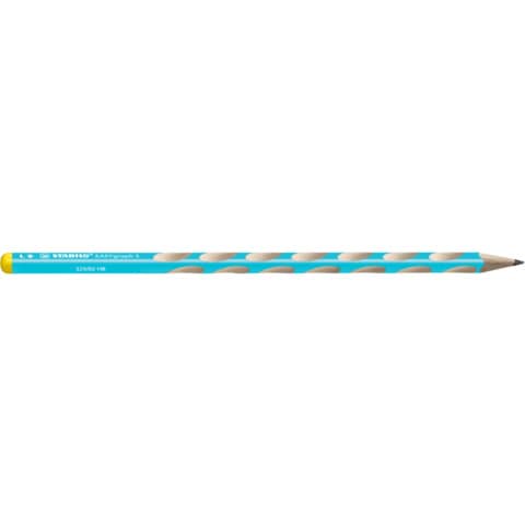 STABILO Bleistift EASYgraph S - L, Härtegrad: HB, blau (EAN: 4006381530590)
