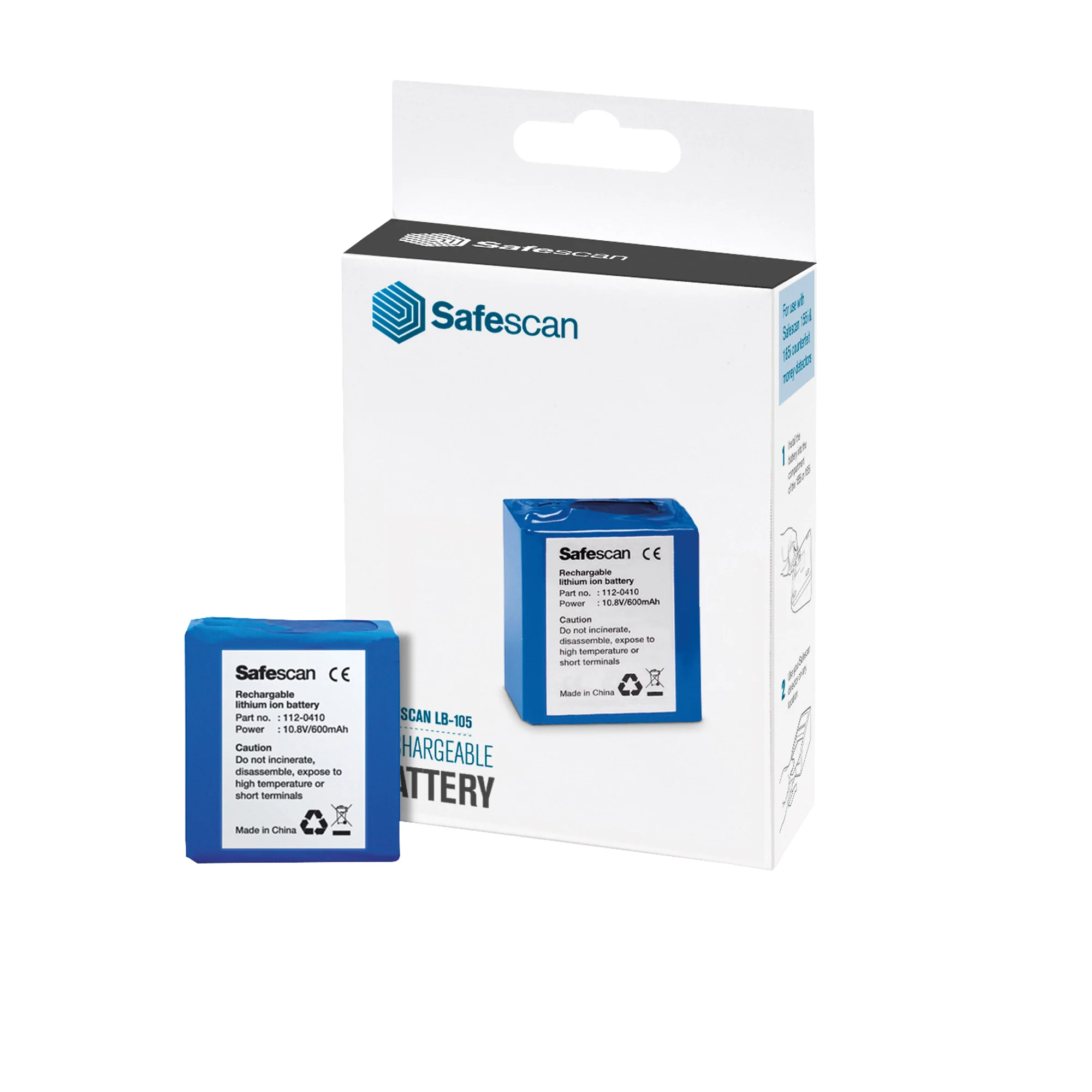 Safescan Aufladbarer Akku LB-105 (EAN: 8717496332899)