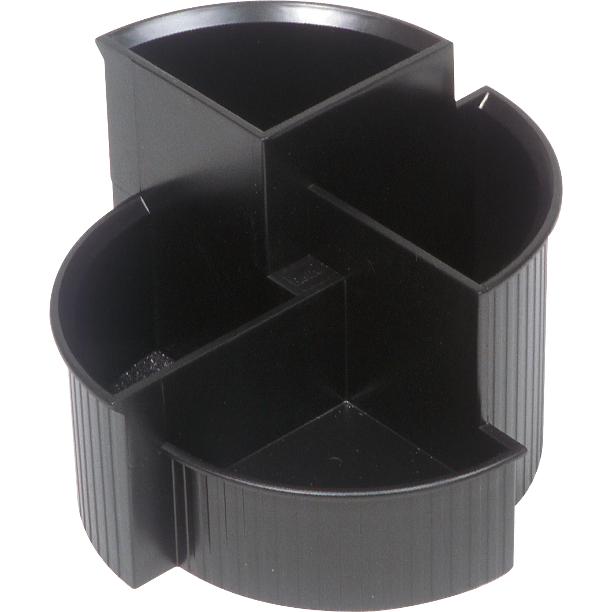 helit Multiköcher "the hub line", 4 Fächer, schwarz (EAN: 4012086043105)