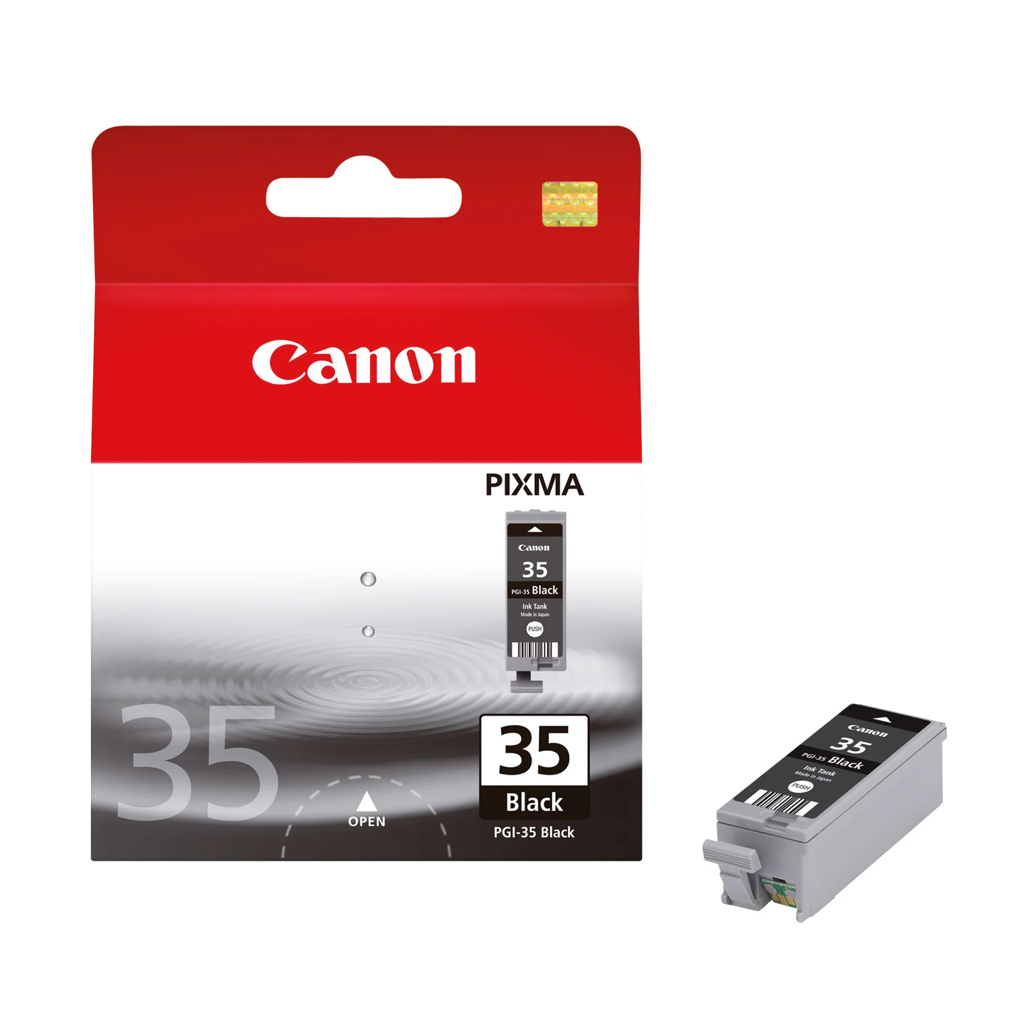 Canon Tinte für Canon PIXMA iP100, PGI-35, schwarz (EAN: 4960999391731)