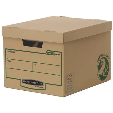 Fellowes BANKERS BOX EARTH Archiv-/Transportbox Heavy Duty, braun (EAN: 0043859643608)