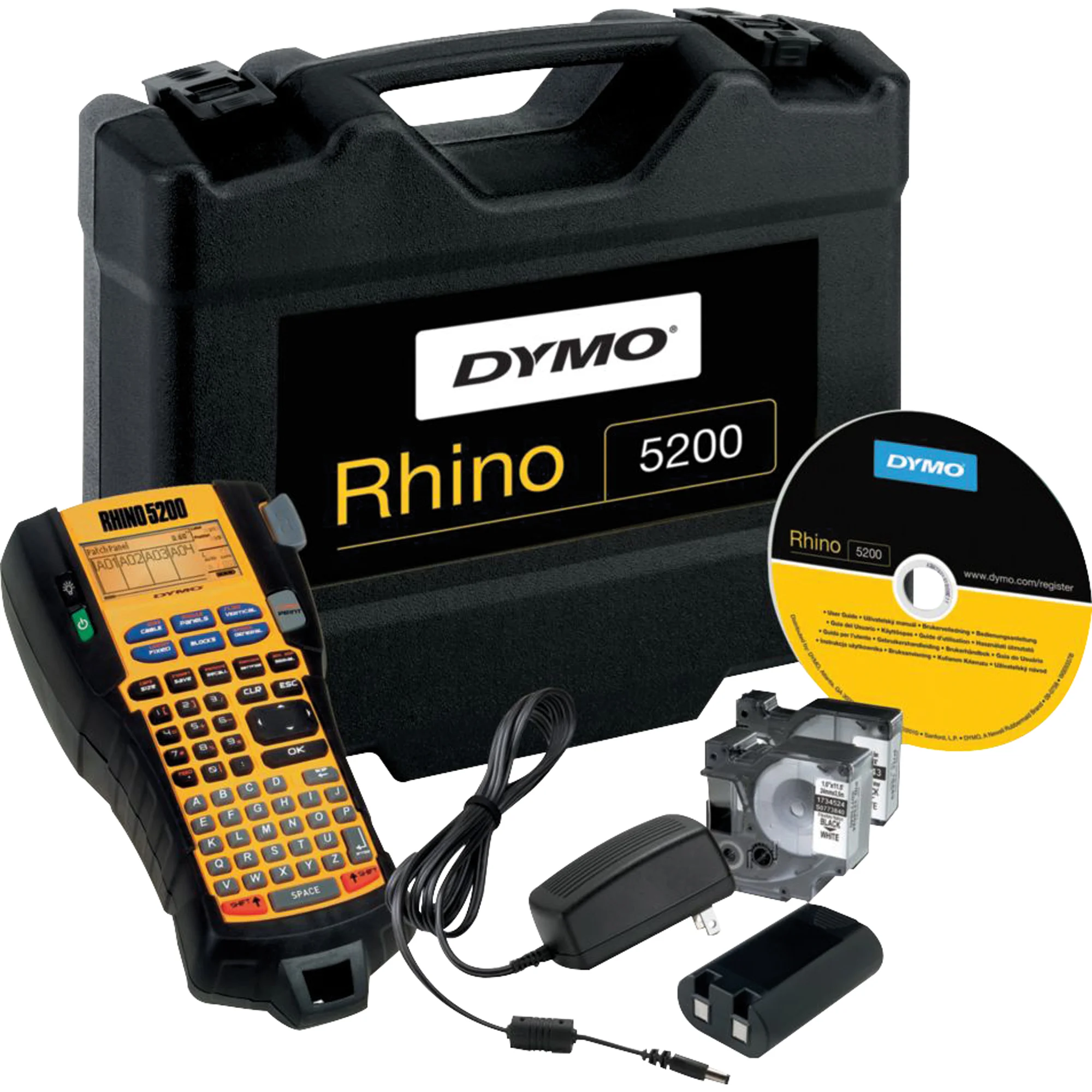 DYMO Industrie-Beschriftungsgerät "RHINO 5200", im Koffer (EAN: 3501170841402)
