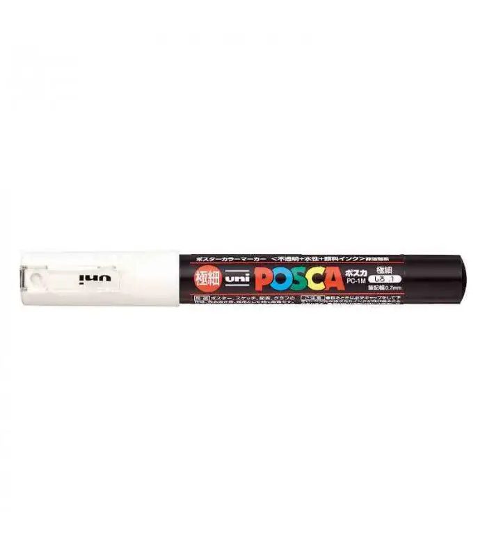 POSCA Pigmentmarker PC-1MC, weiß (EAN: 4902778653951)