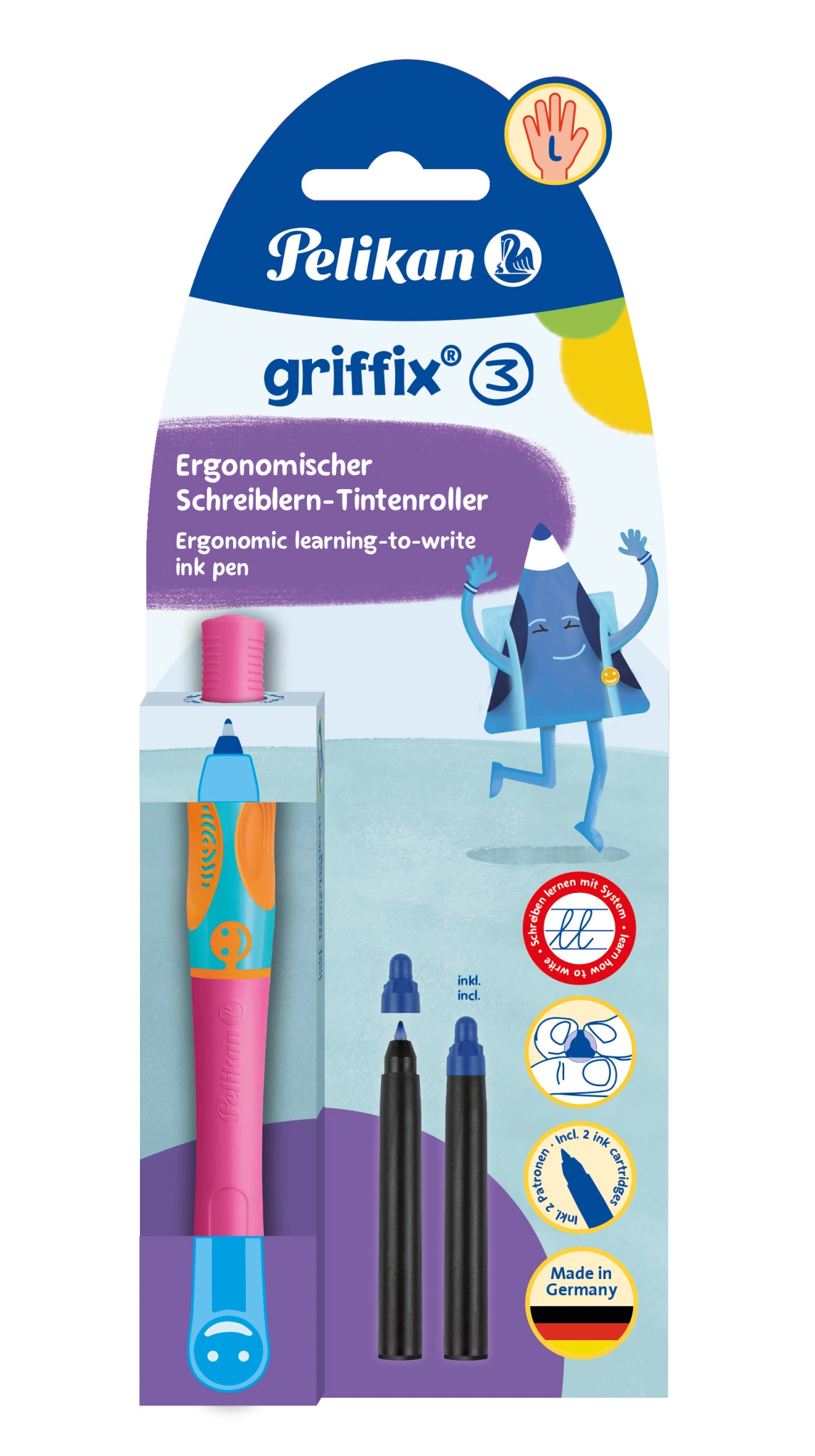Pelikan griffix Tintenschreiber Lovely Pink (EAN: 4012700820495)