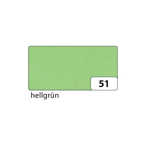 folia Transparentpapier, 700 x 1.000 mm, 42 g/qm, hellgrün (EAN: 4001868825510)