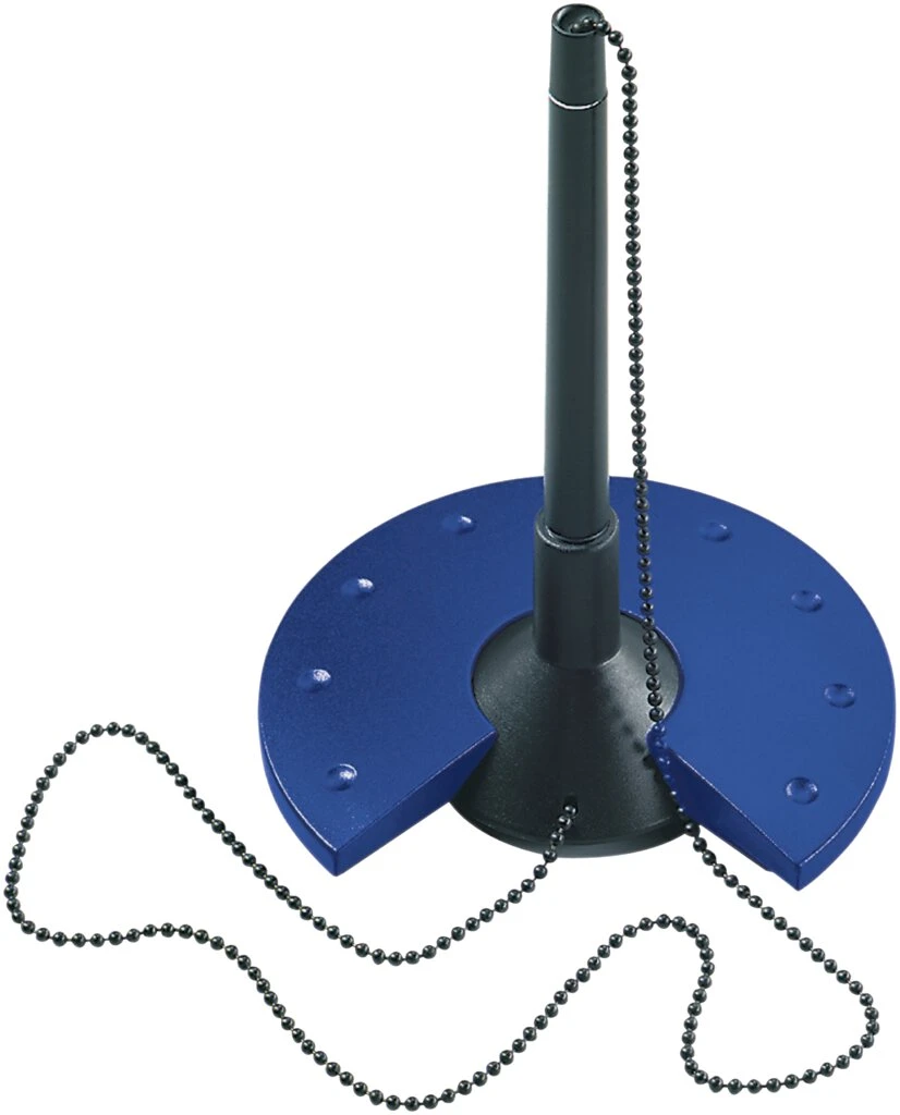 helit Kugelschreiber-Ständer "the base", schwarz/blau (EAN: 4012086041965)